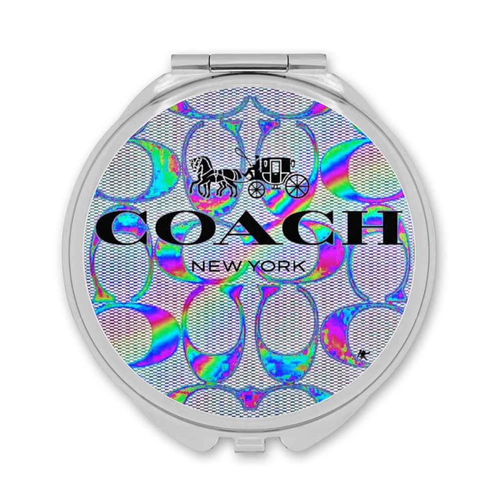 HANDMADE FASHION Double Sided Compact Mirror